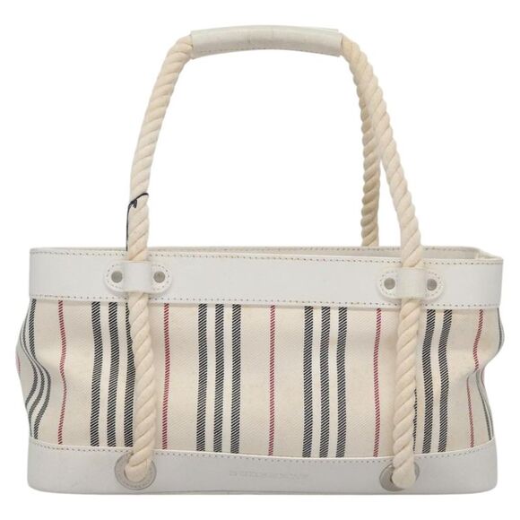 Burberry Multicolour Canvas Tote Bag (Pre-Owned) - Picture 1 of 16